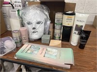 Box lot of assorted beauty items