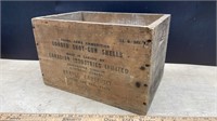 CIL Wooden Ammunition Box.  NO SHIPPING