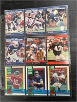 NFL football trading cards
