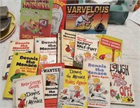 Dennis the Menace and Joke books, paper backs