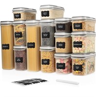 ($64) LARGE SET 28 pc Airtight Food Storage