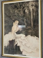 Louis Icart Art Deco Large Framed Print/ Etching