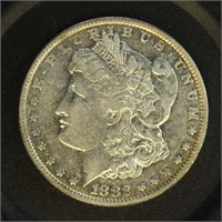 US Coins 1882-CC Morgan Silver Dollar, circulated