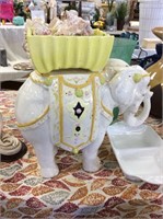 Elephant pedestal