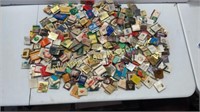 Hundreds of vintage promo matchbooks/matchboxes