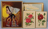 5pc. Needlework Art