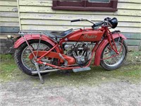 1923 INDIAN SCOUT MOTORCYCLE-600cc