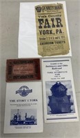 Lot of 4 Pieces Of RR Literature