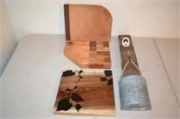 Handmade Wood Crafts, Three Boards,