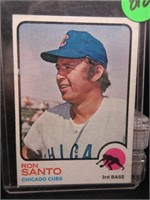 1973 Topps Ron Santo Baseball Card