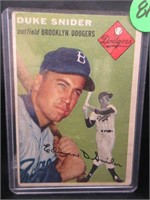 1954 Topps Duke Snider Baseball Card
