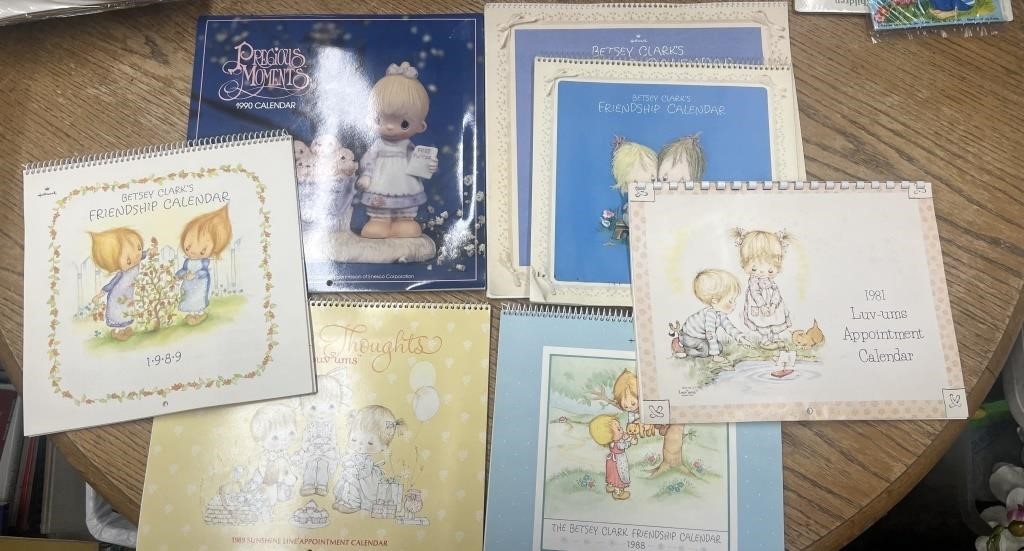 Vintage Precious Moments Calendars 7