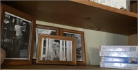 MARILYN MONROE PICTURES AND VHS MOVIES