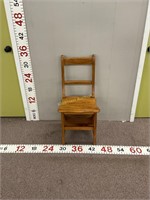 Vintage Chair/ Step Stool