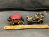 2 die cast banks