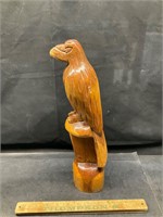 Carved wood Eagle