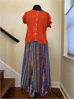Soft Surroundings Skirt Outfit