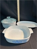 Lot of Classic Corning Ware Cookware