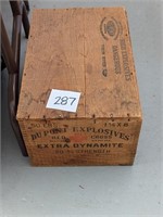 DuPont Explosives Crate