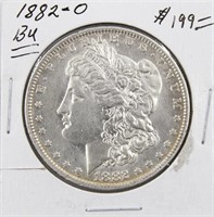 1882-O BU Morgan Silver Dollar Coin