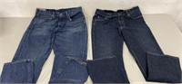 Ralph Lauren & Banana Republic Jeans Size 35x32