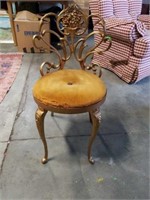 Antique vanity chair