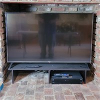 LG 50" Flat Screen TV w/Remote & TV Stand