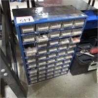 PARTS CABINET & CONTENTS