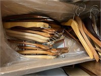 Vintage Wood Suit and Dress Hangers (20)