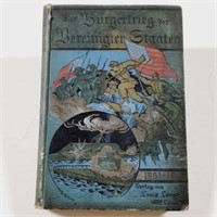 1892 Civil War - Text in German