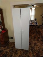 White 2-door Storage Cabinet