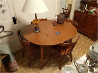 Maple Table And 4 Chairs