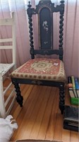 Antique Twisted leg & Spindle wooden Chair