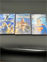3 Super hero DVD movies