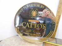 Framed mirrored Advertisement "CATTO'S" Scotch