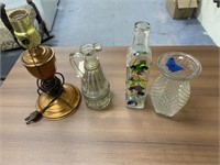 Cruet - Table Lamp - 2 Pcs Glass