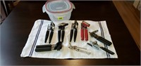 Rubbermaid storage container of can openers (8)