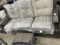 Patio sofa with ottoman MSRP $1199