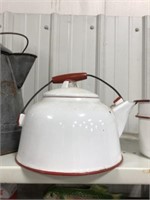 ENAMEL TEAPOT