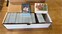 Sealed Baseball cards and unsealed puzzle