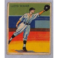 1935 Diamond Stars Lloyd Waner Hof