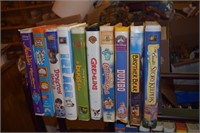 Lot of Disney VHS Movies