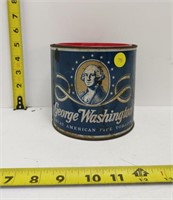 george washington pipe tobacco tin
