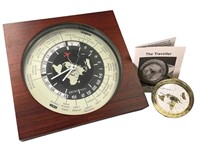 Seiko World Traveller & Benchmark Traveller Clocks