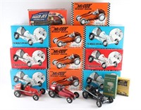 Lot of Nylint Race Cars with Gas Engines