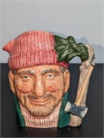 Large Royal Doulton Toby Mug Lumberjack