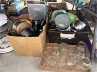 Cookware, jars and misc