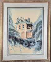 Key West Southern Most House" Print By Mary Hender