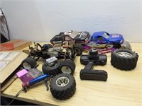 R/C vehicle accessories & items.