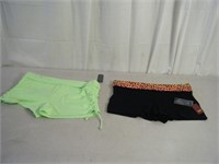 2 count Brand new girl's shorts ~ junior L